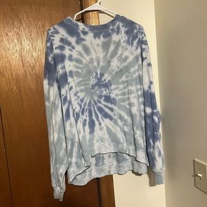 American eagle tie die crew neck